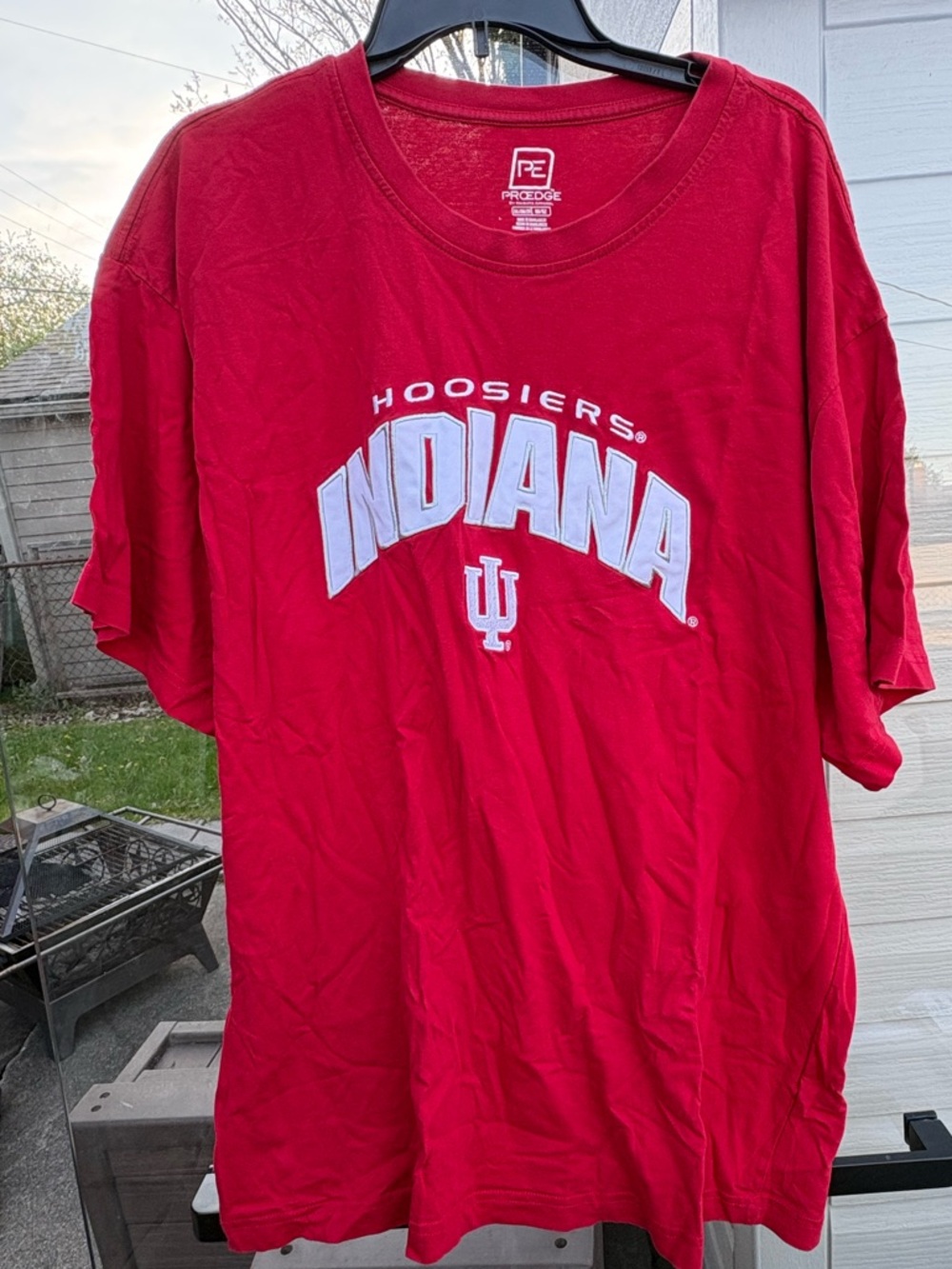 Indiana Hoosiers Red Graphic T‑Shirt